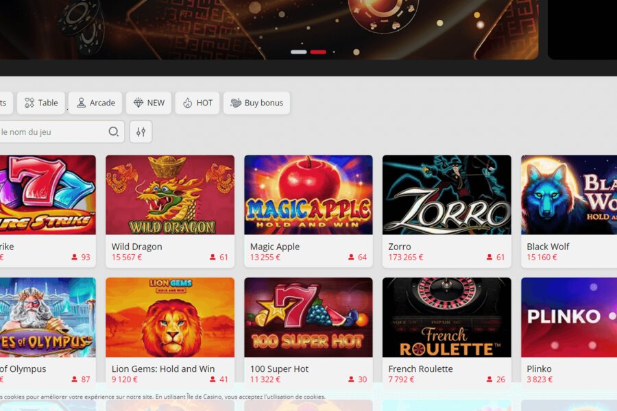Ile De Casino : Découvrez Nos Bonus Attrayants